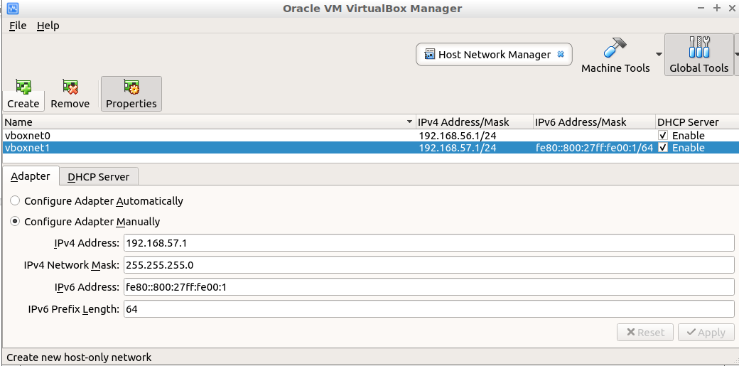 Network Configuration